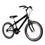 Bicicleta 20 Masculina Preta Infantil Aro Aero Preto