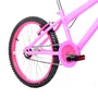 Bicicleta 20 Feminina Rosa Infantil  Aro Alumínio Pink