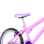Bicicleta 20 Feminina Rosa Infantil Aro Aero Lilás