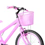 Bicicleta 20 Feminina Rosa Infantil Aro Aero Rosa