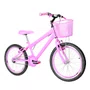 Bicicleta 20 Feminina Rosa Infantil Aro Aero Rosa