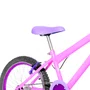 Bicicleta 20 Feminina Rosa Infantil Aro Aero Violeta