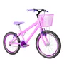 Bicicleta 20 Feminina Rosa Infantil Aro Aero Violeta