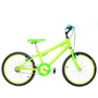 Bicicleta 20 Masculina Verde Claro Infantil  Aro Alumínio Verde