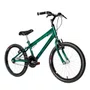 Bicicleta 20 Masculina Verde Escuro Infantil Aro Alumínio Preto
