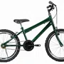 Bicicleta 20 Masculina Verde Escuro Infantil Aro Aero Preto