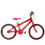 Bicicleta 20 Masculina Vermelha Infantil Aro Alumínio Vermelho