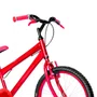 Bicicleta 20 Masculina Vermelha Infantil Aro Alumínio Vermelho
