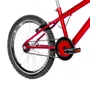Bicicleta 20 Masculina Vermelha Infantil Aro Aero Preto