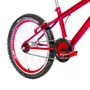 Bicicleta 20 Masculina Vermelha Infantil Aro Aero Vermelho