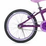 Bicicleta 20 Feminina Violeta Infantil Aro Aero Lilás