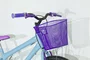 Bicicleta 24 Feminina Azul Claro Aro Aero Lilás