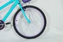 Bicicleta 24 Feminina Azul Claro Aro Alumínio Lilás
