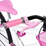 Bicicleta 24 Feminina Branca Aro Aero Rosa