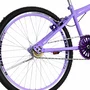 Bicicleta 24 Feminina Lilas Aro Aero Lilás