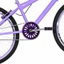 Bicicleta 24 Feminina Lilas Aro Aero Lilás