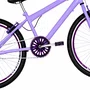 Bicicleta 24 Feminina Lilas Aro Aero Violeta