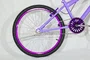 Bicicleta 24 Feminina Lilas Aro Alumínio Violeta