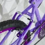 Bicicleta 24 Feminina Lilas Aro Alumínio Violeta