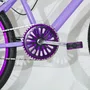 Bicicleta 24 Feminina Lilas Aro Alumínio Violeta