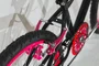 Bicicleta 24 Feminina Preta Aro Alumínio Pink
