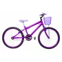 Bicicleta 24 Feminina Violeta Aro Alumínio Violeta