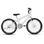 Bicicleta 24 Masculina Branca Aro Aero Preto