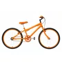 Bicicleta 24 Masculina Laranja Aro Alumínio Laranja