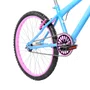 Bicicleta 24 Feminina Azul Claro Aro Alumínio Rosa