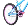 Bicicleta 24 Feminina Azul Claro Aro Aero Rosa