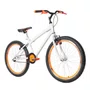 Bicicleta 24 Masculina Branca Aro Aero Laranja