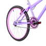 Bicicleta 24 Feminina Lilas Aro Alumínio Rosa