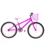 Bicicleta 24 Feminina Pink Aro Aero Rosa