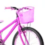 Bicicleta 24 Feminina Pink Aro Aero Rosa