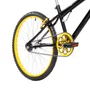 Bicicleta 24 Masculina Preta Aro Alumínio Amarelo