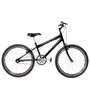 Bicicleta 24 Masculina Preta Aro Aero Preto