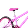 Bicicleta 24 Feminina Rosa Aro Alumínio Pink
