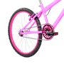 Bicicleta 24 Feminina Rosa Aro Alumínio Pink