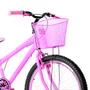 Bicicleta 24 Feminina Rosa Aro Aero Rosa