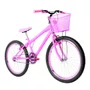 Bicicleta 24 Feminina Rosa Aro Aero Rosa