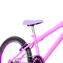 Bicicleta 24 Feminina Rosa Aro Aero Violeta