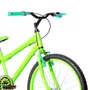 Bicicleta 24 Masculina Verde Claro Aro Alumínio Verde