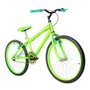Bicicleta 24 Masculina Verde Claro Aro Alumínio Verde
