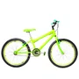 Bicicleta 24 Masculina Verde Claro Aro Aero Verde