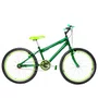 Bicicleta 24 Masculina Verde Escuro Aro Aero Verde