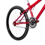 Bicicleta 24 Masculina Vermelha Aro Alumínio Preto