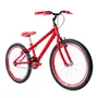 Bicicleta 24 Masculina Vermelha Aro Aero Vermelho