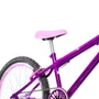 Bicicleta 24 Feminina Violeta Aro Aero Rosa