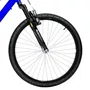 Bicicleta 24 Azul/Preto Full Suspensão Aro Aluminio Preto