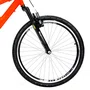 Bicicleta 24 Laranja/Preto Full Suspensão Aro Aero Preto